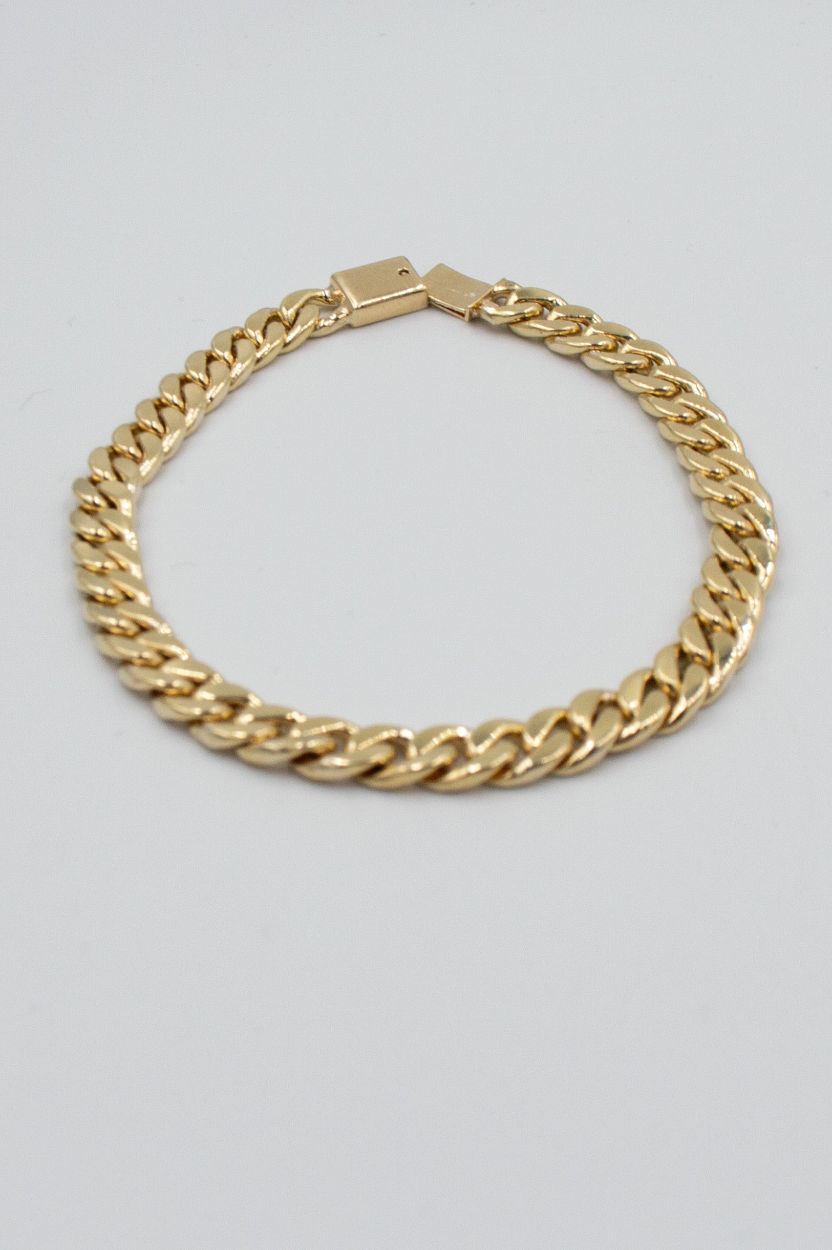 PULSERA CUBANA GRUESA