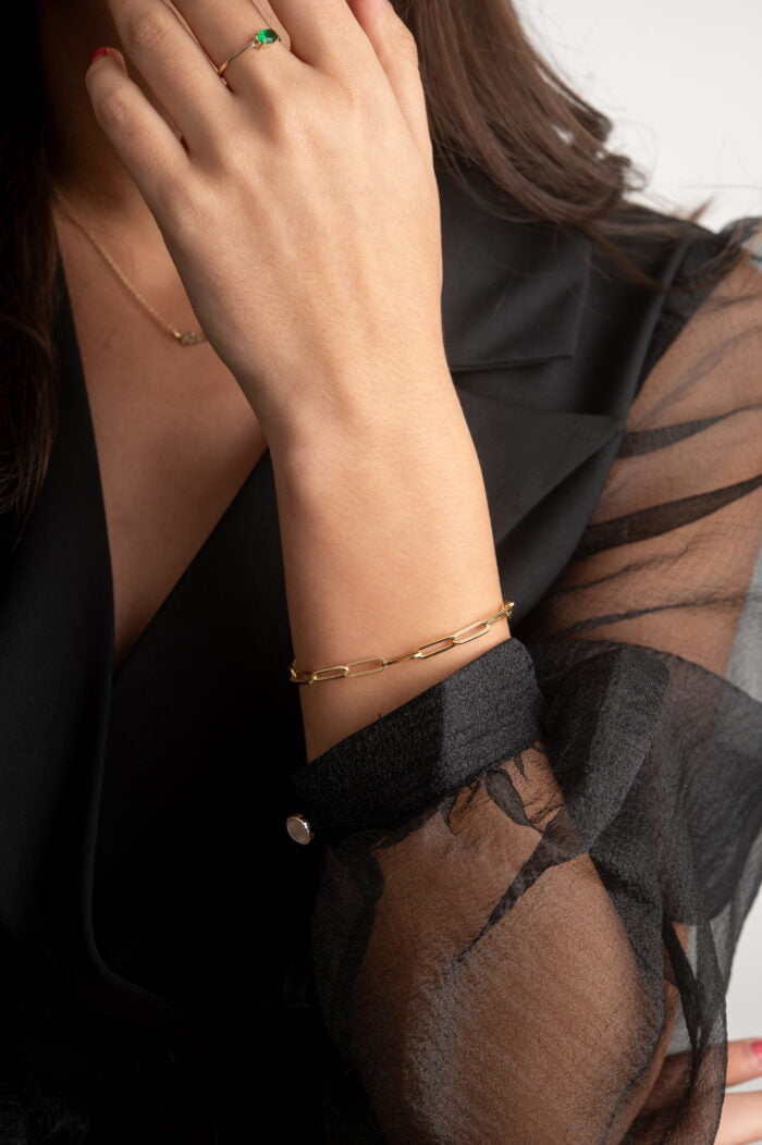 PULSERA RECTÁNGULOS ITALIANA