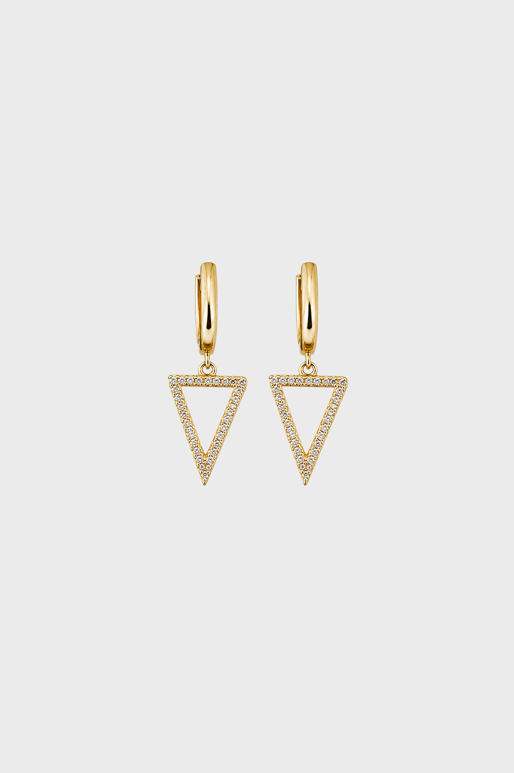 ARRACADA CON TRIANGULO COLGANTE