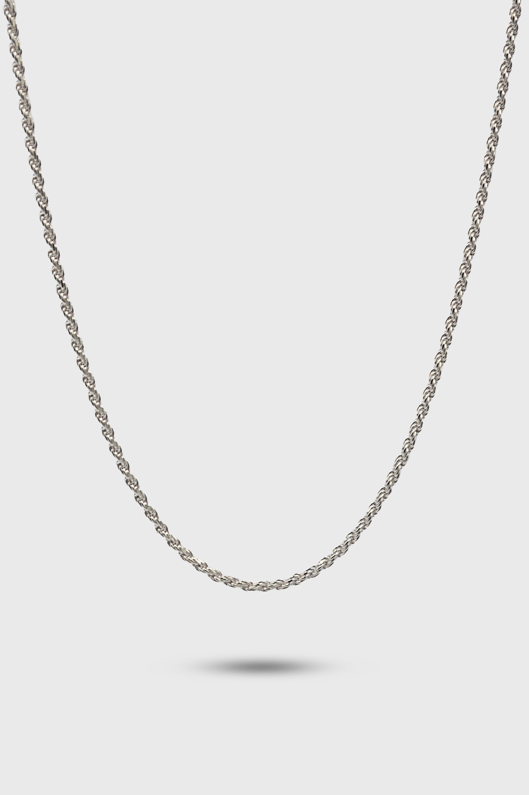 CADENA DE PLATA TORSAL