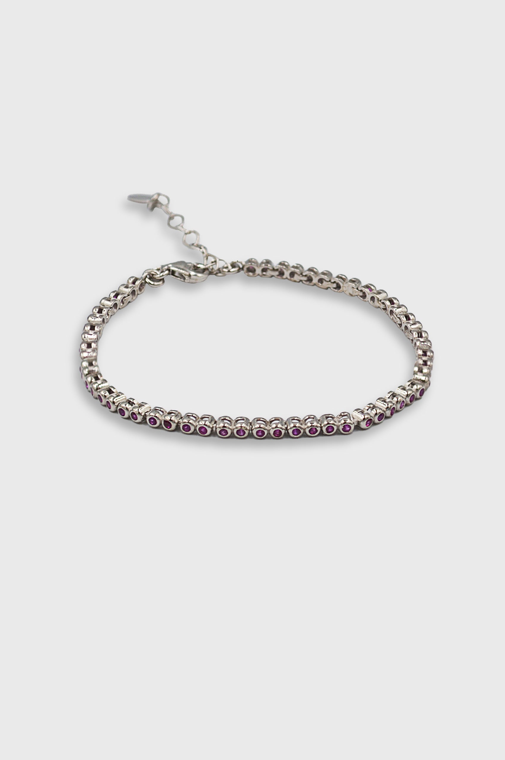 PULSERA TENIS PIEDRAS GUINDAS