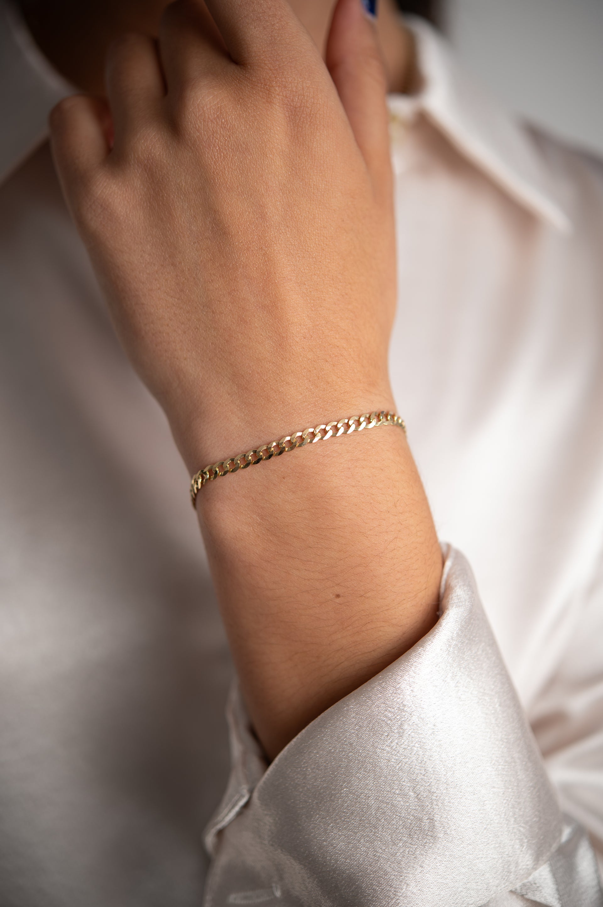 PULSERA CUBANA GRUESA