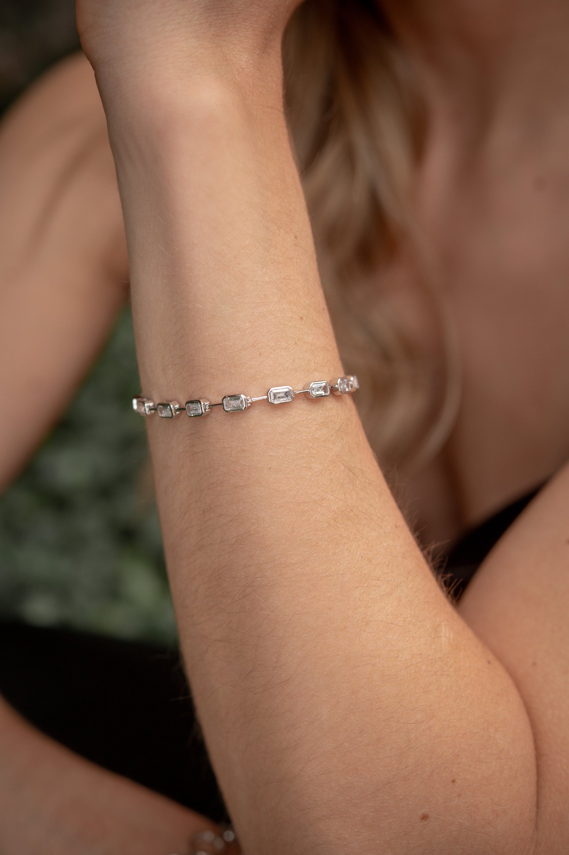 PULSERA PIEDRAS HEXAGONALES