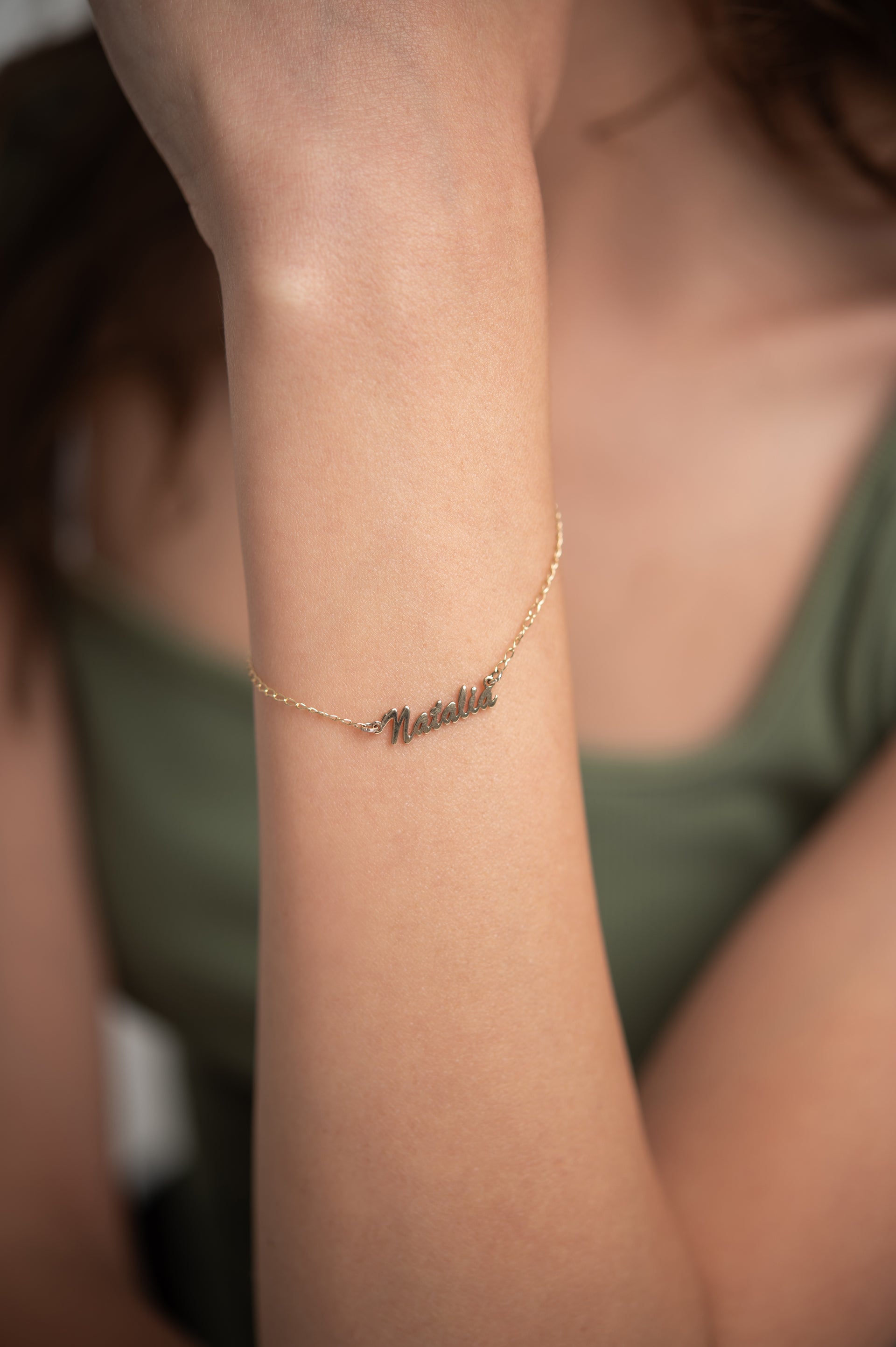 PULSERA CON NOMBRE PERSONALIZADA