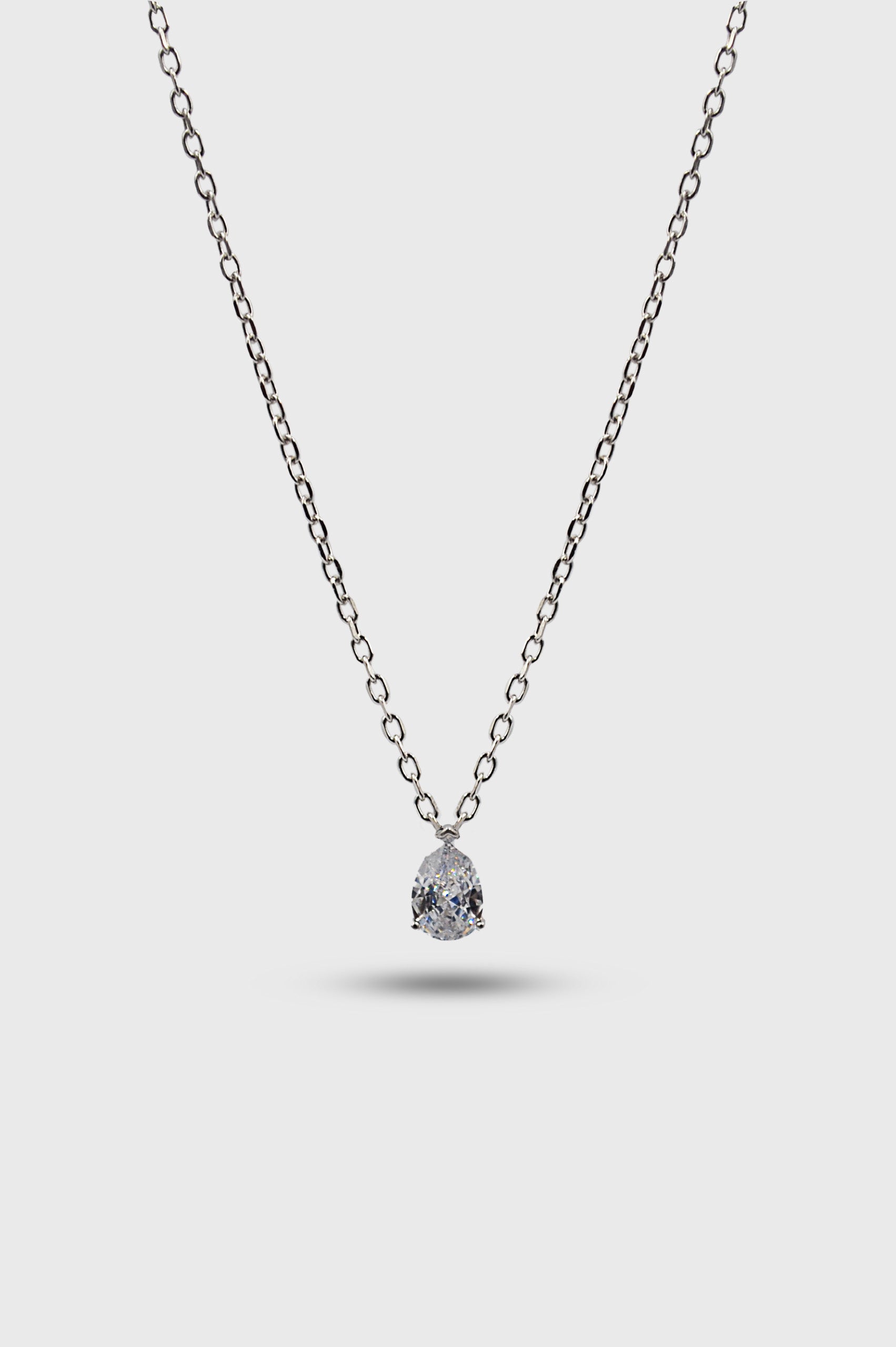 COLLAR PIEDRA GOTA BRILLANTE