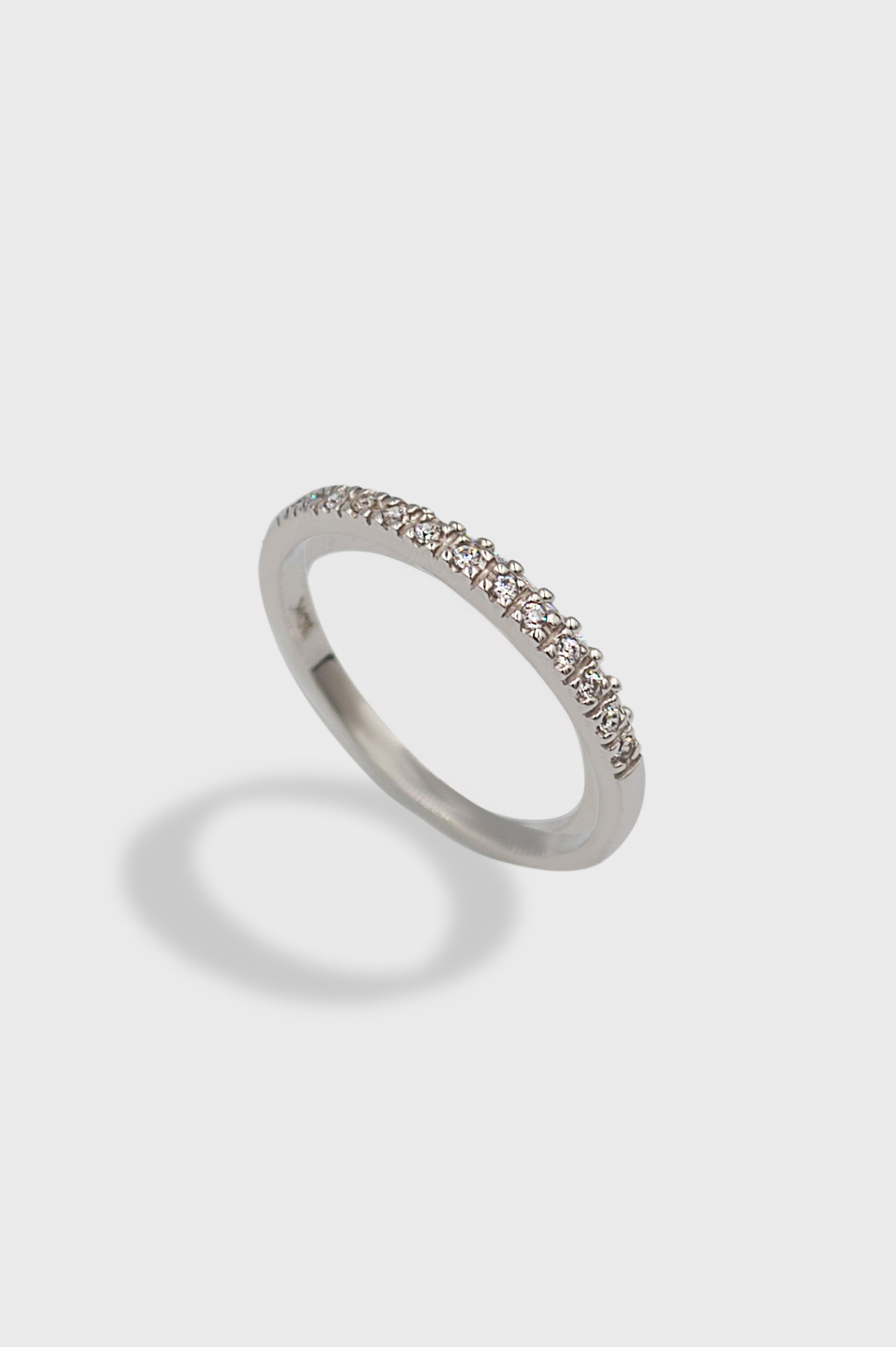 CHURUMBELA DE ORO BLANCO BRILLANTES CHICOS