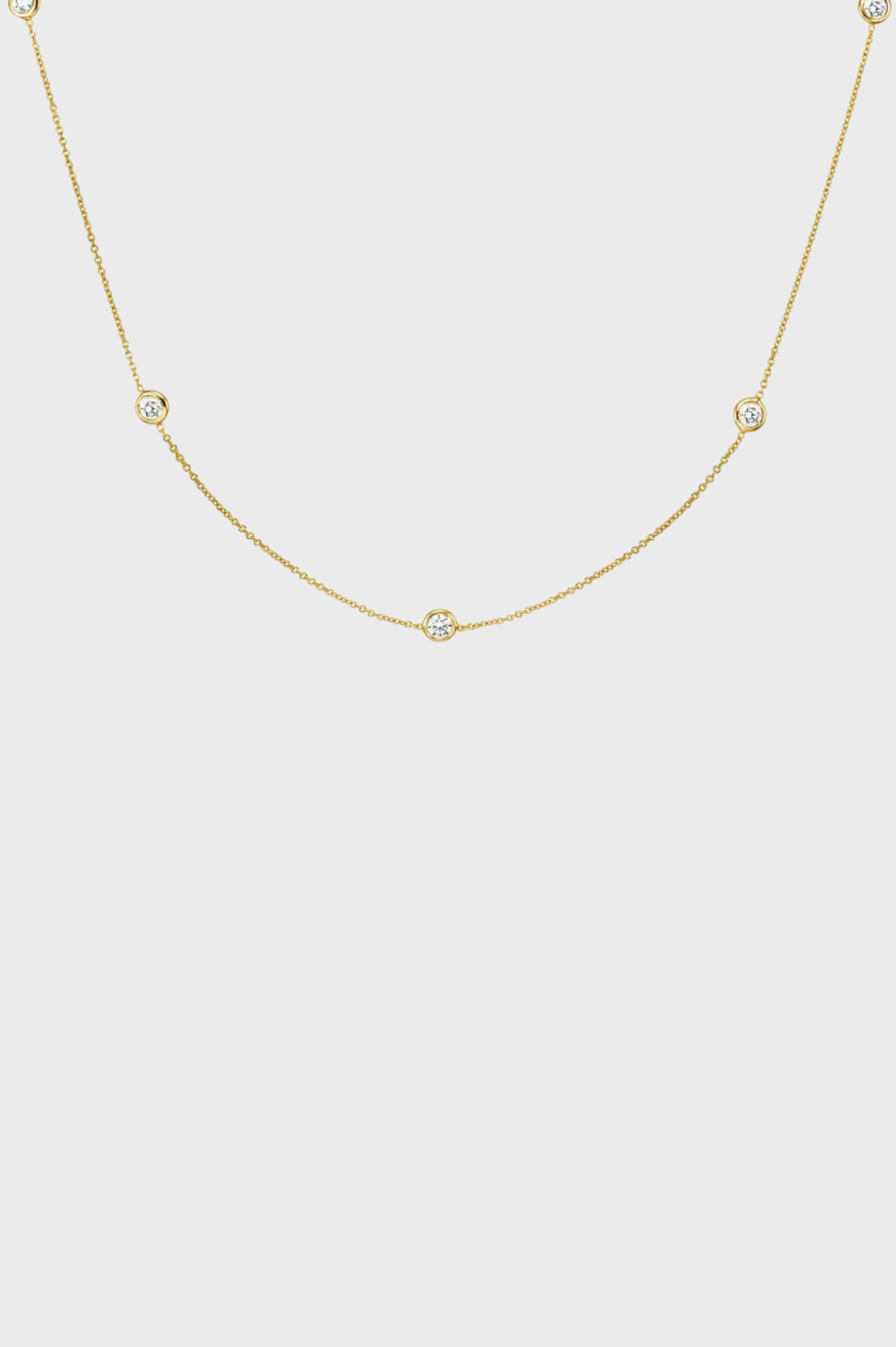 CADENA CON CIRCONIAS BICELADAS